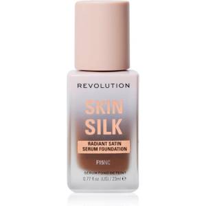Revolution Skin Silk Serum Foundation лек фон дьо тен с озаряващ ефект цвят F15 23ml
