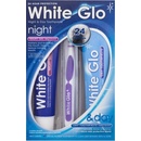 White Glo Night & Day Toothpaste sada zubná pasta Day Toothpaste 100 g + nočný gél Night Gel 85 g + zubná kefka 1 ks