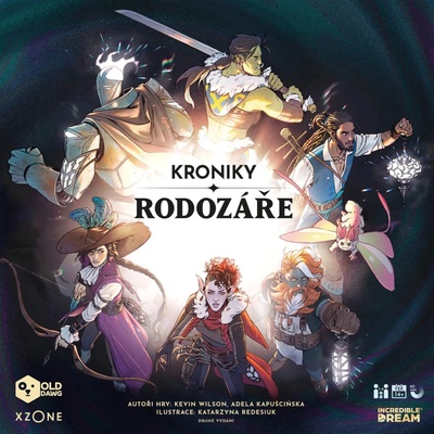 Xzone Stolová hra Kroniky Rodozáře