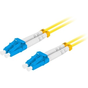 Lanberg Оптичен пач SM LC/UPC-LC/UPC дуплекс 1m LSZH G657A1 3.0mm жълт FO-LULU-SD11-0010-YE (FO-LULU-SD11-0010-YE)