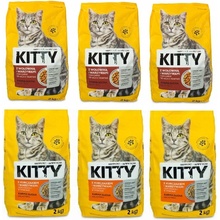Kitty Kuře Jehněčí mix 6 x 2 kg