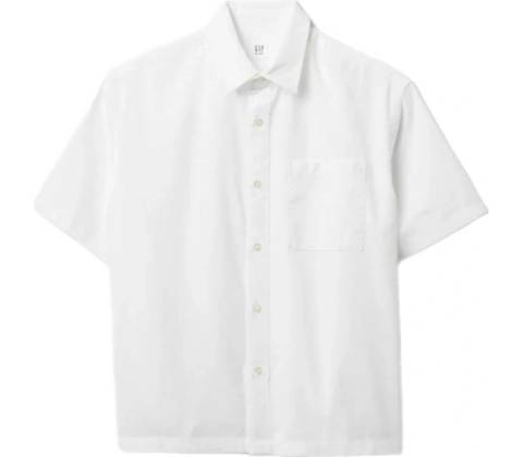 GAP SS Linen biela