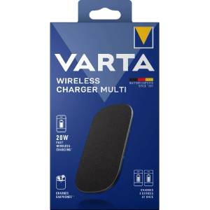 VARTA Безжично зарядно Varta за два телфона