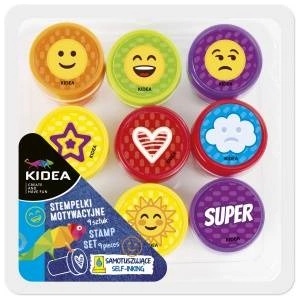 DERFORM Motivational stamps 9 pcs KIDEA