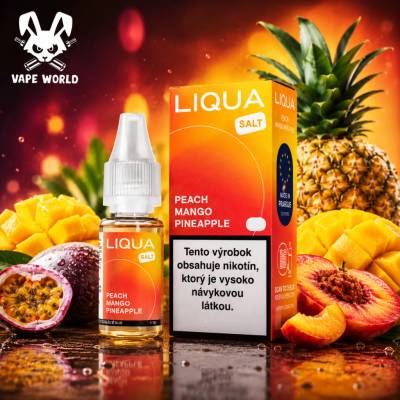 Liqua Salt Peach Mango Pineapple 10 ml 10 mg