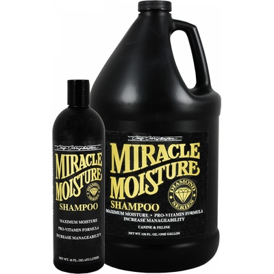 Chris Christensen Zázračný VITALIZÉR srsti – šampón (pre matnú srsť bez života) Diamond Series Miracle Moisture Shampoo 470 ml