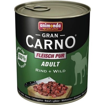 Animonda Gran Carno Adult hovězí & zvěřina 800 g