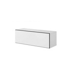 Cama meble Cama пълен шкаф за съхранение ROCO RO1 112/37/39 бял/черен/бял (RO1 BI/CZ/BI)
