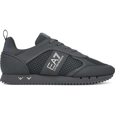 EA7 Emporio Armani Обувки black & white laces