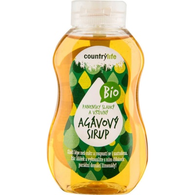 Country Life Sirup agávový BIO 874 ml