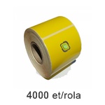 ZINTA Самозалепващи SGP етикети ZINTA, gбелиne 100x40mm, 4000 ет. / ролка (100X40X4000-SGP-YEL)