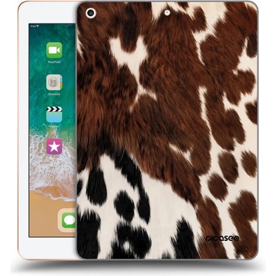 Picasee silikónový prehľadný obal pre Apple iPad 9.7" 2018 6. gen Rust