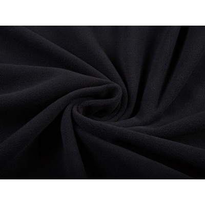 Polar fleece antipilling PF-005 Černý – metráž š. 150 cm