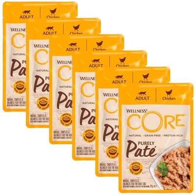 Wellness Core Purely Paté пиле 6 x 85 г