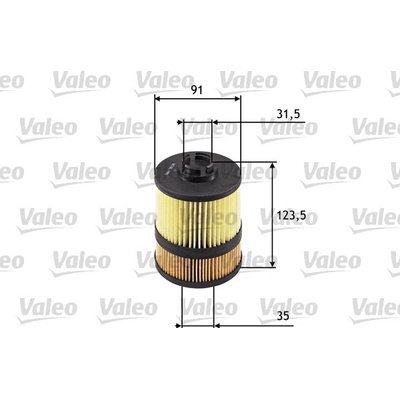Olejový filter VALEO 586549