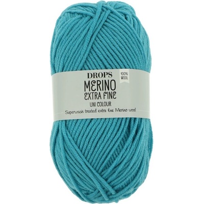 Drops Merino Extra Fine Uni Colour 43 modrá