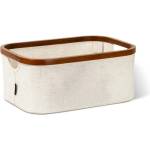 Bigso Кремава текстилна кутия за съхранение 38x26x16 cm Bamboo/Linen - Bigso (6984S0601-99)