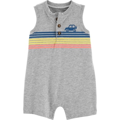 CARTER'S Overal letní Multi Stripes kluk