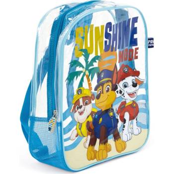 Image 1 of Arditex ДЕТСКА ПЛАЖНА РАНИЦА ПРОЗРАЧНА paw patrol 32*25*23