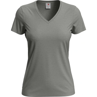 Stedman Classic-t V-neck ST2700 šedá melír
