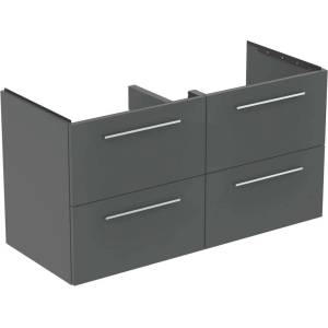 Ideal Standard i. Life B - Шкаф за мивка 120x63x51 см, 4 чекмеджета, сив матов кварц T5278NG (T5278NG)