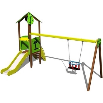 Playground System Detské ihriská Happy ape 156