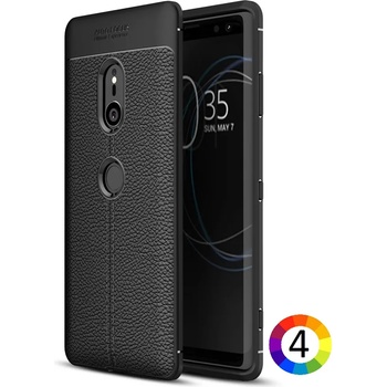 Image 1 of Sony Xperia XZ3 Удароустойчив Litchi Skin Калъф и Протектор