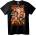 NOONEBRAND Тениска Becky Lynch Огън - M, Black