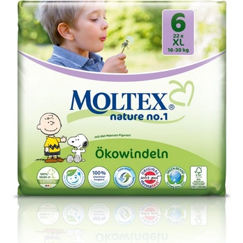 MOLTEX Nature no. 1 XL 16-30 kg 22 ks