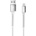 Leki Кабел Leki bycph Pro от USB към Lightning, 2m, Бял (9-51)