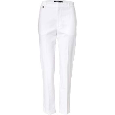 Lauren Ralph Lauren Панталон с ръб 'LAKYTHIA' бяло, размер 8