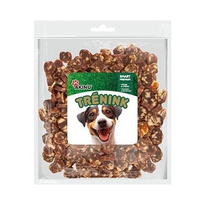 Akinu Trénink Hovězí&Treska lupínky pamlsek pes 400 g