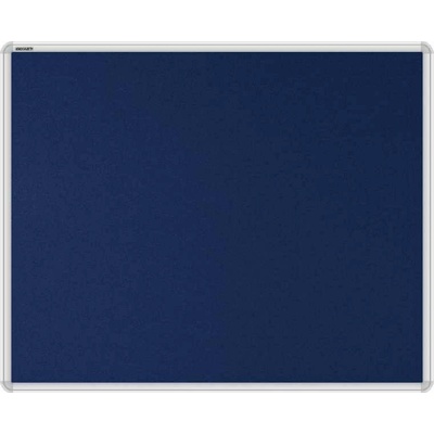 VMS VISION Stolový paraván EKONOMIK ekoTAB oblý roh 80 x 65 cm námornícky modrý