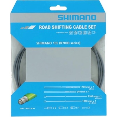 Shimano R7000 SP41+RS900 Optislick Bowdeny+lanka set šedá