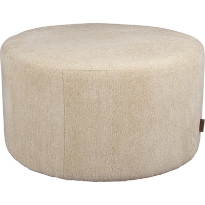 Dutchbone Světle béžová čalouněná podnožka ROCCA 70 cm