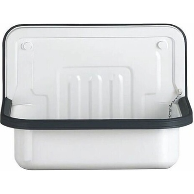 Laufen Classic nástěnná výlevka, 50,5x36x33 cm, bílá glazura černé lemování, bez otvoru pro baterii H550CL50001121 – Zbozi.Blesk.cz