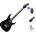 Ibanez GRG170DX-BKN Basic SET Black Night Електрическа китара