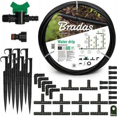 BRADAS Sada s kapkovací hadicí WATER DRIP - 50 m