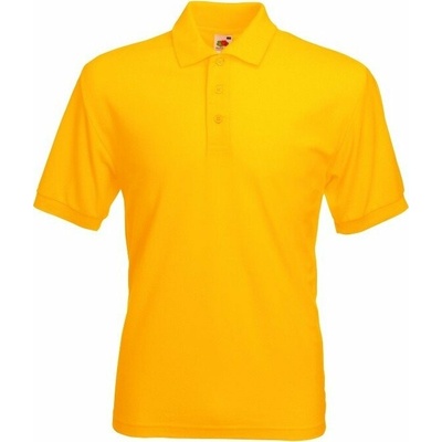 Fruit of the Loom pánská směsová polokošile slunečnicová F502 Žlutá