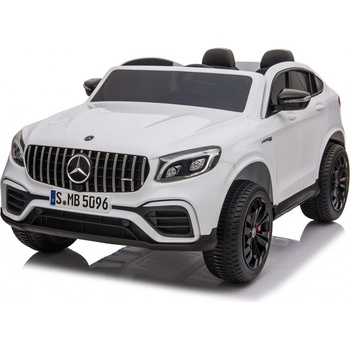 Daimex elektrické autíčko Mercedes AMG GLC 63 S 4x4 dvoumístné plná výbava bílá