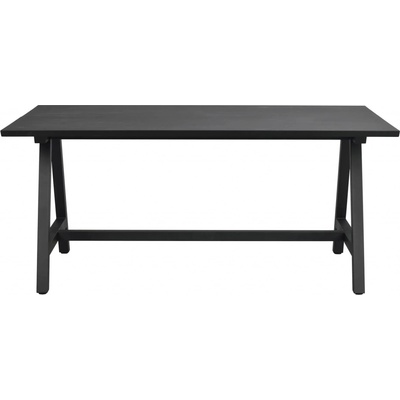 Rowico Home z masivního dubu CARRADALE Black 170 x 100 cm černá 120886