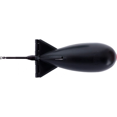 Spomb Zakrmovací raketa střední černá - Midi