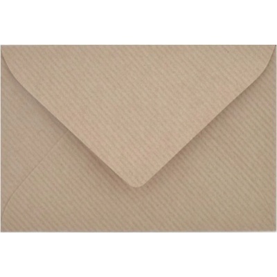 Paper Design Obálka C6 kraft s proužky - 190781