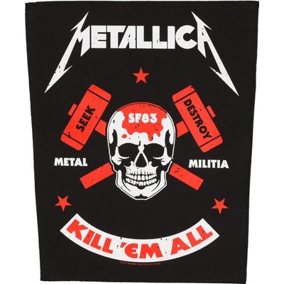 nášivka RAZAMATAZ Metallica METAL MILITIA