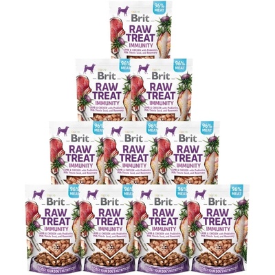 Brit Raw Treat Dog Immunity Lamb & Chicken 4 x 40 g