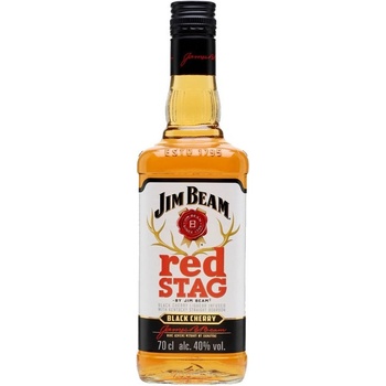 Jim Beam Bourbon Red Stag Black Cherry 40% 0,7 l (holá láhev)