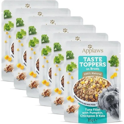 Applaws Dog Taste Toppers in Broth tuniak tekvica cícer a kel 6 x 85 g