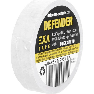 Defender by Adam Hall Exa Tape Izolačná páska 33 m x 19 mm biela 1 ks DTEXAIW19