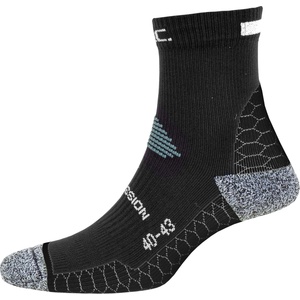 P. A. C P. A. C. Мъжки чорапи за бягане P. A. C. 6.2 Running Reflective Pro Mid Compression Running socks - Black - размер 44-47 (EU) (201-8959-0312)