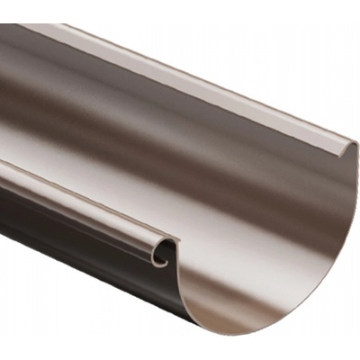 Gutta Aqua odkvapový žľab PVC hnědá 125 x 3000 mm